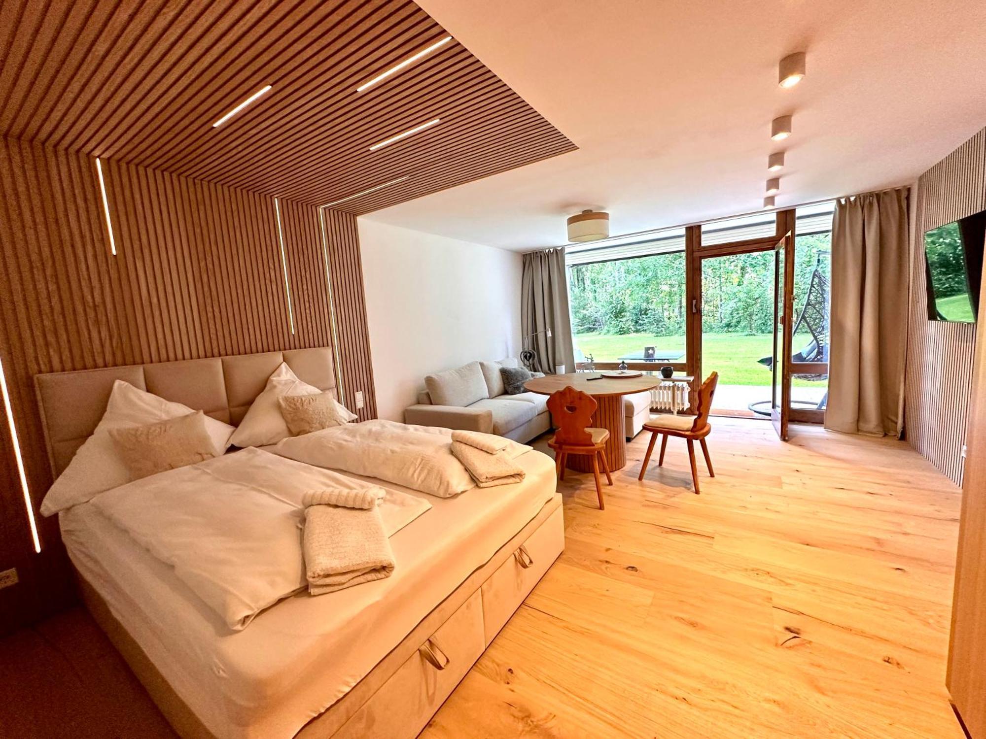 Studio Mit Indoor Pool Und Garten Sankt Martin bei Lofer Exterior photo